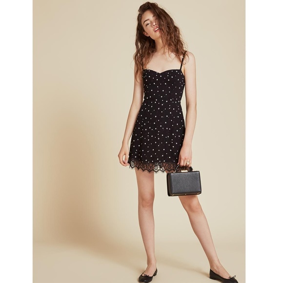 Reformation Dresses & Skirts - Reformation Lisa Dress Lace Star Print